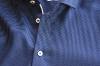 Blouse Purple Bow 49 - Lady - Navy-White dot - JH&F